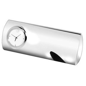 Silver Opus Analog Clock
