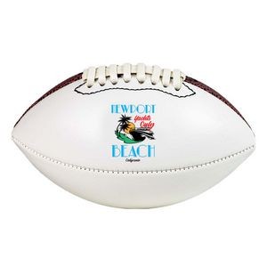 Mini Autograph Football With Full Color UV DTF 3D Logo