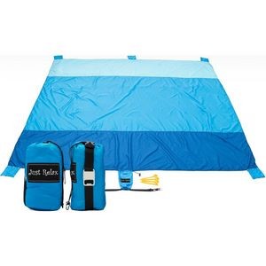 Huge Waterproof Polyester Blanket With One Color Imprint - 9' x 7'