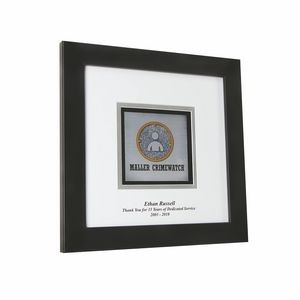 Framed Plate Square Award (13"x13")