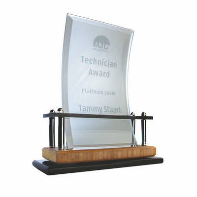 Glass Arc Award (8"x9-3/4")