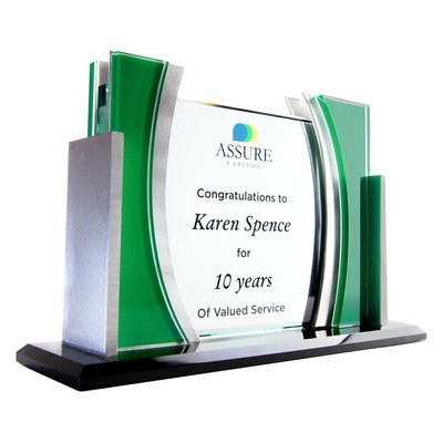 Arched Accent Brackets Award (8"x6")