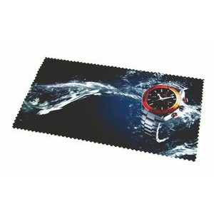 RPET (Recycled) Full Color Microfiber Cloth - 4" x 7"