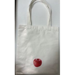 Cotton Canvas Tote with Full-Color Heat Offset Imprint (Air Import)