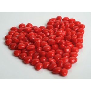 175g Cinnamon Hearts with Full Color Label