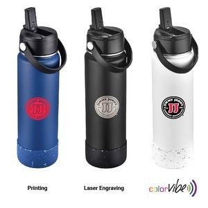 27 oz SipTek Vacuum Water Bottle with Silicone Bottom