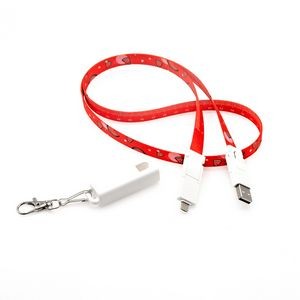 6-in-1 Tape Measure Lanyard Charging Cable