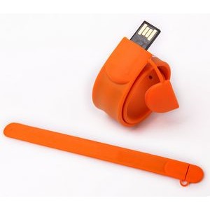 4 GB Slap Wristband USB Flash Drive