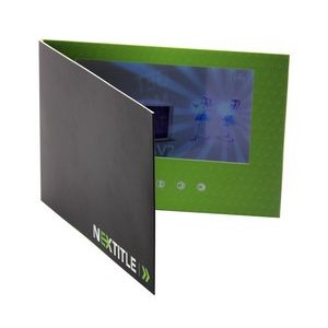 512MB 7 inch LCD A5 Size Bi-fold Video Brochure