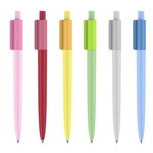 Click Mechanism Plastic Ballpoint Pen