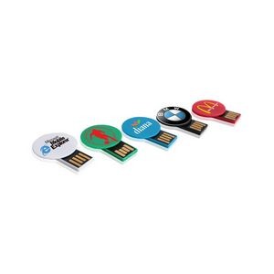 8 GB Round Paperclip USB Flash Drive