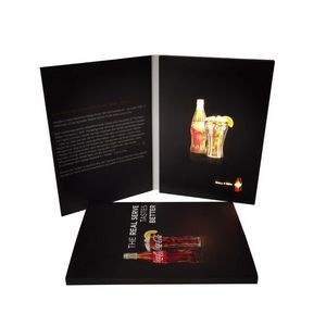 Light Up LED Audio Brochure with Box