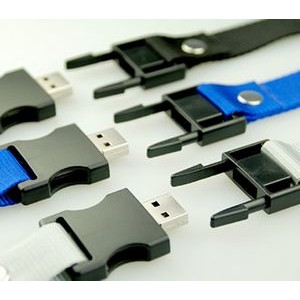 16 GB Lanyard USB Flash Drive