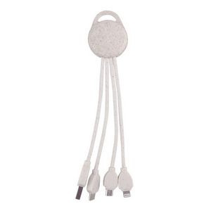 Wheat Straw Multi Charging Cable