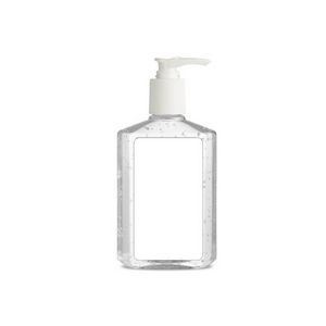 Hand Sanitizer Gel with Pump, 8 oz. - Blank