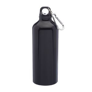 Aluminum Water Bottle with Carabiner, 24 oz.
