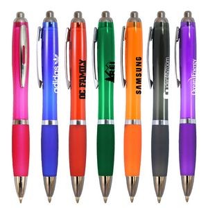 Translucent Retractable Ballpoint Pen