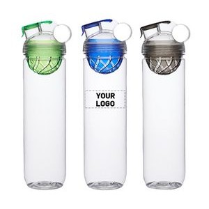 Infuser Sports Water Bottle with Carrying Handle, 27 oz.