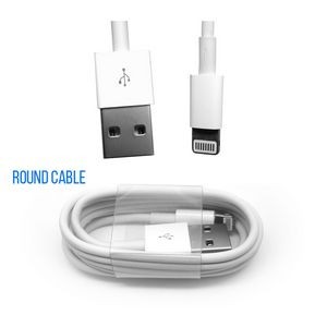 Lightning Charging Cable with Round Cord