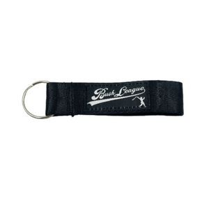 Polyester Short Lanyard with Woven Label