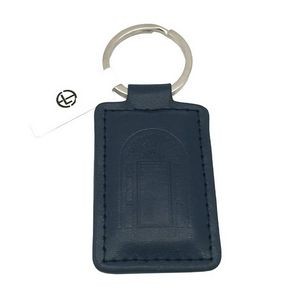 PU Leather Rectangular Keychain