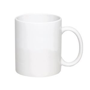 White Ceramic Mug - 11 Oz