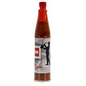 Red Hot Sauce with Full Color Custom Label - 3 Oz.