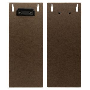 MDF Clipboard With Black Clip And Beer Bottle Cut Outs