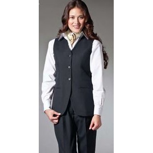 Female 3 Button Sleeveless Jacket