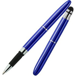 Blue Bullet Grip Space Pen w/ Stylus
