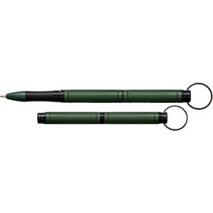 Green Backpacker Key Ring Space Pen