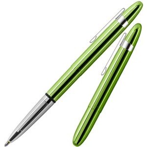 Aurora Borealis Green Bullet Space Pen w/Pocket Clip