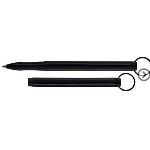 Black Backpacker Space Pen w/Key Ring