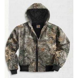 Quilted Flannel Lined Camo Active Jac