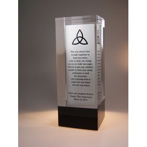 Square Column Acrylic Award (3"x3"x10")