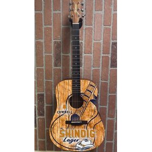 Acoustic Guitar, Full Size w/Custom Graphics
