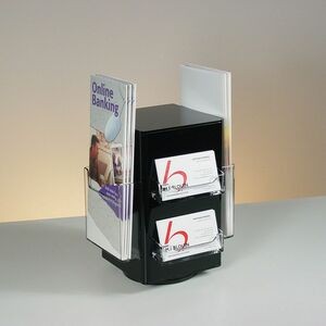 4 Sided Rotating Business Card/Brochure Holder