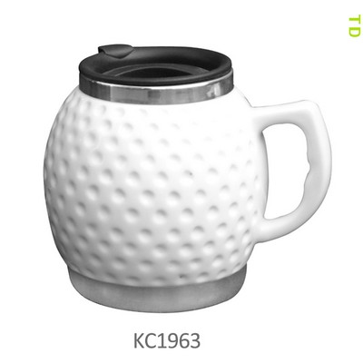 Golfball Ceramic Cup