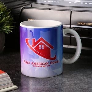 11 Oz USA Ceramic Mug: Full Color