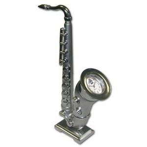 Metal Saxophone Clock