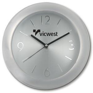 9" Stainless Steel Wall Clock