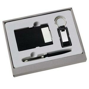 3 Piece Gift Set w/Card Case/Keychain/Pen