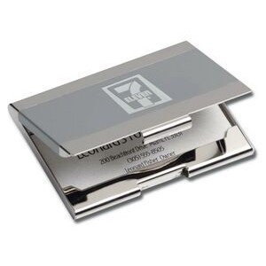 Matte and Shiny Finish Metal Card Case