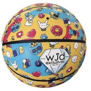 Full Size Basketball with all over decoration