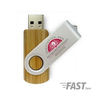 Batavia Carbonized Bamboo Swivel USB-2G
