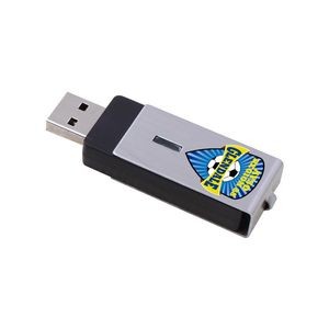 Streator 360 Degree Rotating USB with Steel Cover-64 GB