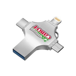 Cicero 3 Way Metal USB-256 GB