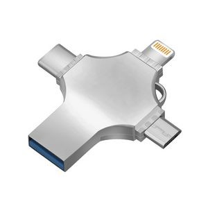Cicero 3 Way Metal USB-64G