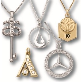 10K Gold Necklaces/Pendants with Chain