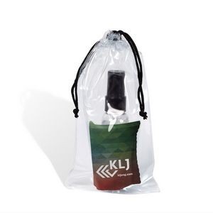 Ultra Opper Fiber® Clear Cleaner Kit In Drawstring Bag (2 Fl. Oz. Bottle w/4/C Cloth)
